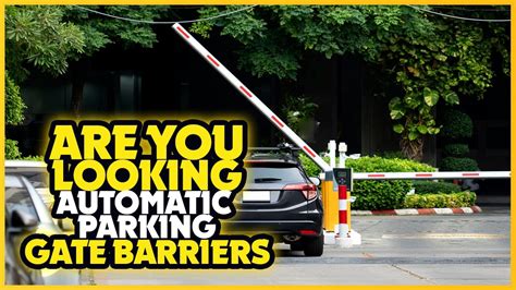 🚧 Automatic Parking Gate Barriers | Automatic Parking Barrier | Automatic Gate Barrier System ...