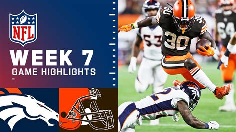 Broncos vs. Browns Week 7 Highlights | NFL 2021 - YouTube