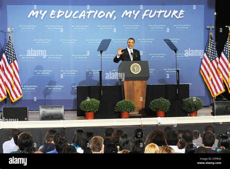 U.S. President Barack Obama delivers his 2nd annual Back-to-School ...