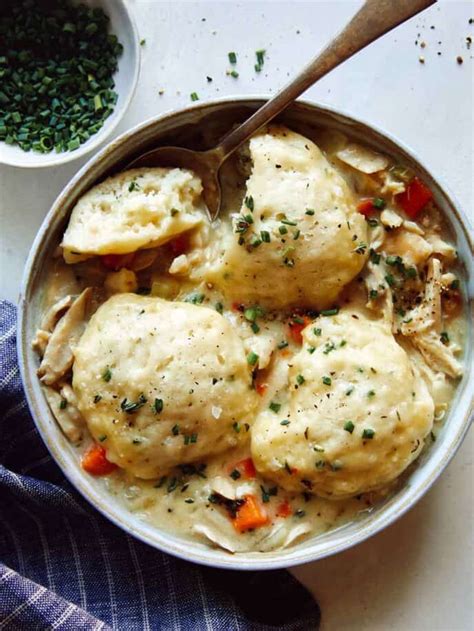 EASY CHICKEN AND DUMPLINGS RECIPE