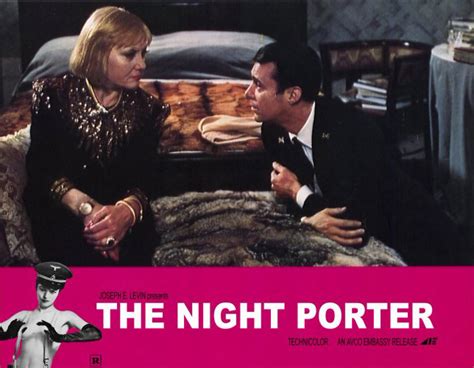 Charlotte Rampling The Night Porter Poster