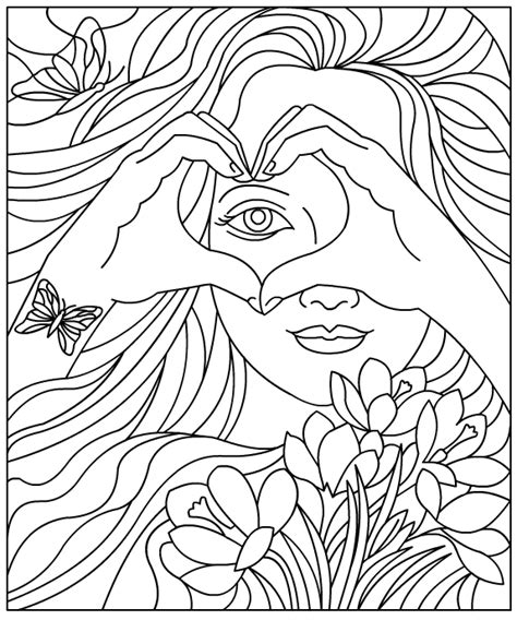 Nicole's Free Coloring Pages: Color by inspiration