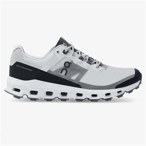 On Running Cloud Shoes Women's Cloudvista-Glacier | Black [Cloudglacier ...