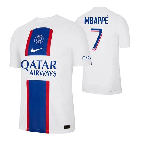 PSG Kylian Mbappe 7 Third UCL Shirt Kit 2022-2023