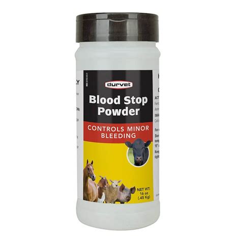 Durvet Blood Stop Powder (16 oz) - High Plains Cattle Supply