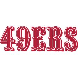 San Francisco 49ers Wordmark Logo | Sports Logo History