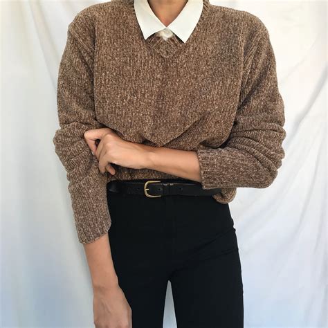 Vintage Chenille Sweater | Androgynous fashion, Vintage outfits, Fashion