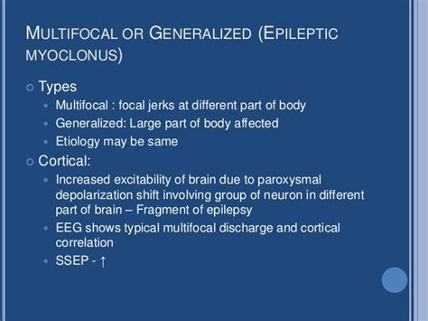 Myoclonus