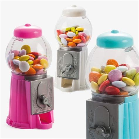 Mini Gumball Machine Party Favor, Kids Party Favor Ideas, Bubblegum ...