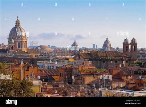 Rome, Italy - Aerial view of the city center Stock Photo - Alamy