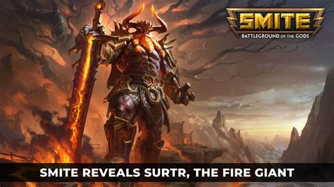 SMITE Reveals Surtr, The Fire Giant - KeenGamer