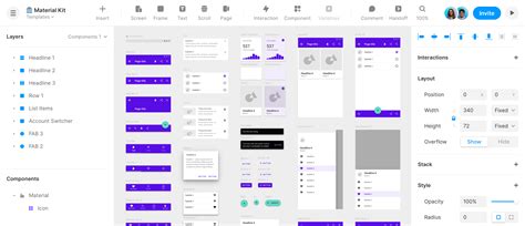 Free Material Design Template: A Unified System for Designers | Framer