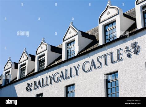 Ballygally castle hotel balleygally larne hi-res stock photography and images - Alamy