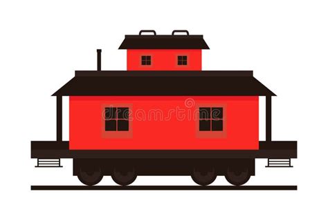 Cartoon Train Caboose Stock Illustrations – 53 Cartoon Train Caboose ...