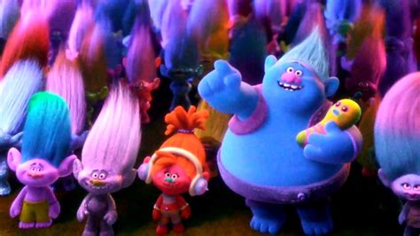 Trolls party scene - YouTube