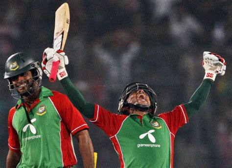 Mushfiqur Rahim celebrates Bangladesh win – crickethighlights.com