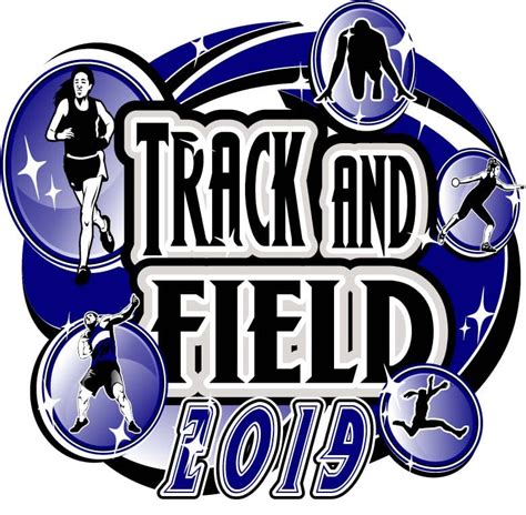 TRACK AND FIELD ADJUSTABLE LOGO DESIGN EPS, AI, PDF 200 - UrArtStudio