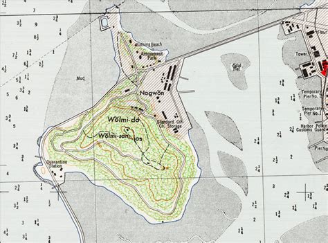 Inchon, South Korea 1:12,500 City Topographical Map With Urban Emphasi – Battle Archives