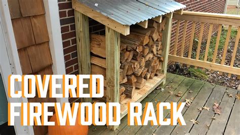 17 DIY Firewood Rack Plans-Simple And Easy Way To Store Wood – The Self ...