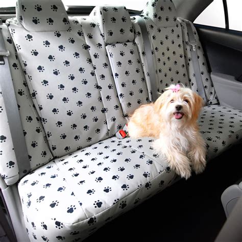 Paw Print Seat Covers For Pets - Custom Fit Seat Covers For Cars & Trucks