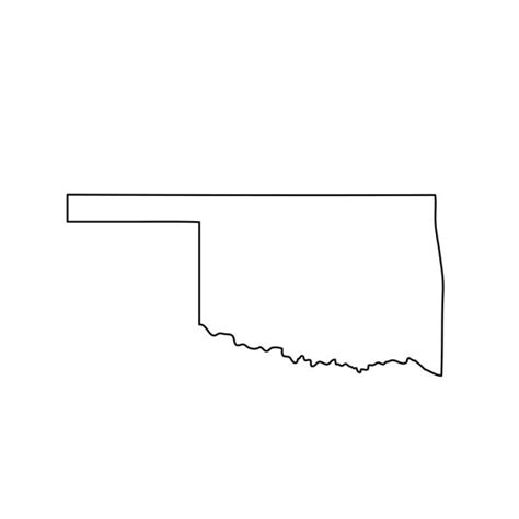 Oklahoma State Shape Clipart