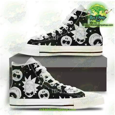 Rick and Morty Converse Shoes - Crazy C137 - Rick and Morty Shop