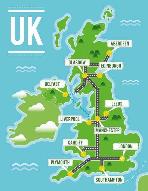 2,500+ Uk Map Cartoon Stock Illustrations, Royalty-Free Vector Graphics ...