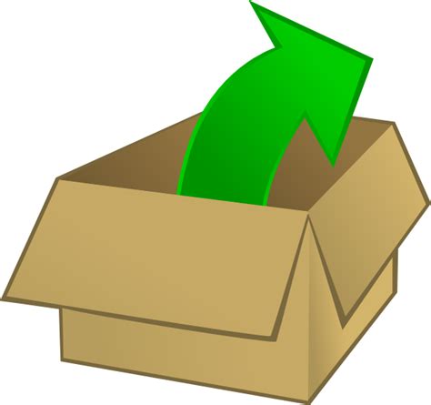 Out Of The Box clip art Free Vector / 4Vector