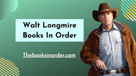 Walt Longmire Books In Order | Updated Series 2021