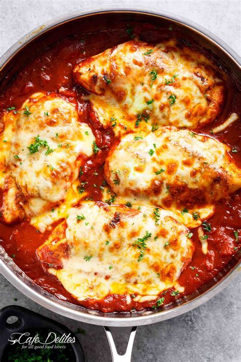 Easy Mozzarella Chicken Recipe (Low Carb Chicken Parm) | Sandie Gardner ...