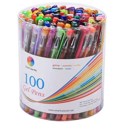 100 Coloring Gel Pens Adult Coloring Books Drawing Bible