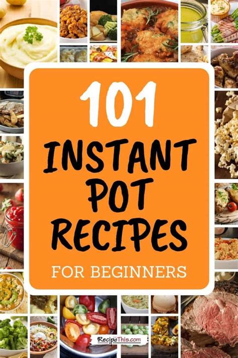 101 Instant Pot Recipes For Beginners Cookbook | Recipe This