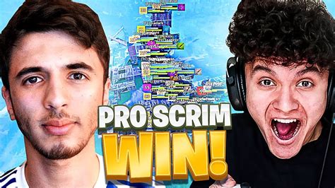 WINNING A PRO SCRIM WITH JARVIS - FORTNITE BATTLE ROYALE - YouTube