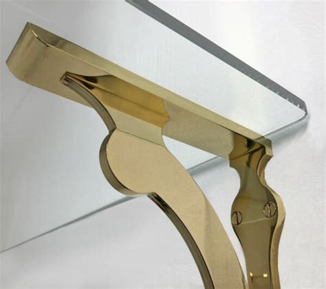 Elegant Handmade Solid Brass Wall Mounted Bracket