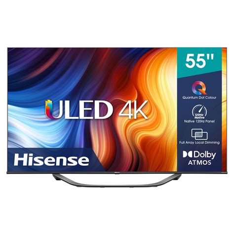 Hisense 55" U7H 4K Smart ULED TV with Quantum Dot & HDR10+ 120Hz | Shop ...