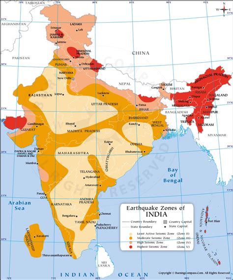 PDF of Earthquake Zones Of India, Earthquake Zones Of India PDF