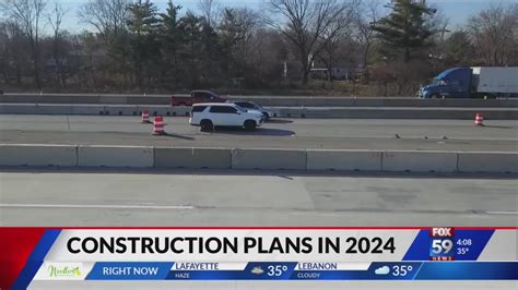 Indianapolis road construction projects slated for 2024 - YouTube