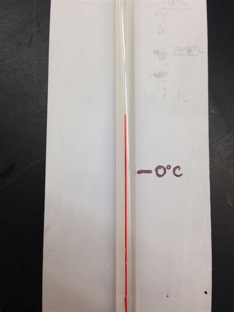 Example Thermometer Calibration Boiling Water And Ice Water