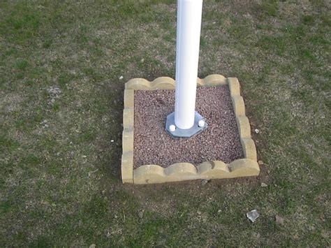 Flagpole Installation Service - GRP, Aluminum and Angled