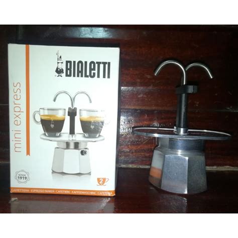 MOKA POT Bialetti Mini Express cafetera minibar 2 cup | Shopee Thailand