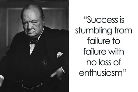 Winston Churchill success is stumbling from failure to failure Memes ...