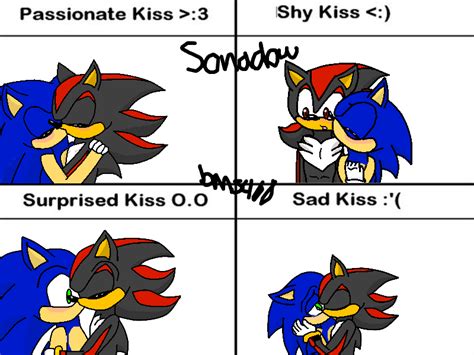 Kiss Meme: Sonadow by bms408 on DeviantArt