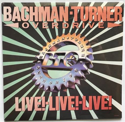 Bachman Turner Overdrive - Live Live Live! - 1986 - Vinyl Record LP SEALED | eBay