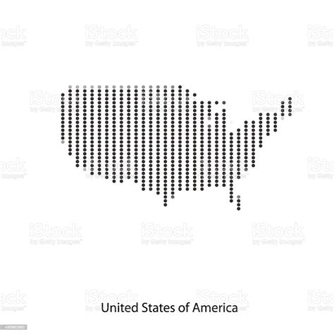 Map Of Usa For Your Design Stock Illustration - Download Image Now ...