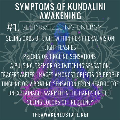 Symptoms of Kundalini Awakening #1. Strongly... - The Awakened State ...