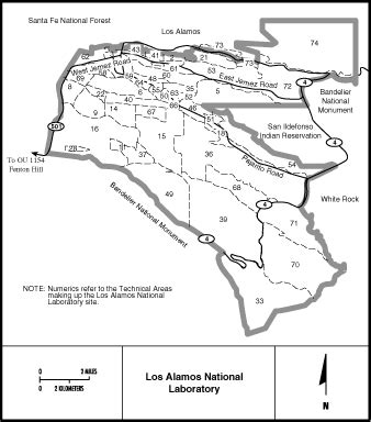 Los Alamos National Laboratory Maps