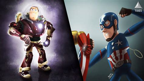 From Disney Characters to Marvel's Avengers - Creative Crossovers