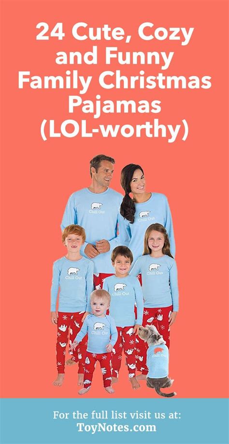 24 Cute, Cozy and Funny Family Christmas Pajamas (LOL-worthy) - Toy Notes | Family christmas ...