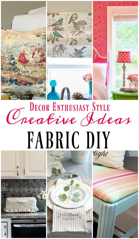 DIY Projects with a Yard of Fabric - Our Southern Home