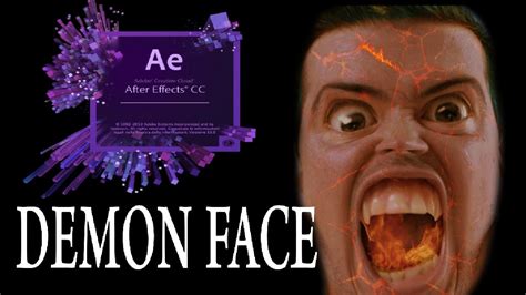 Demon Face Warp - After Effects - YouTube